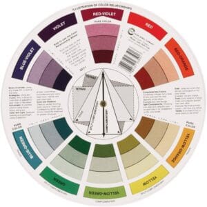 Color Wheel Rear — showing additional color information