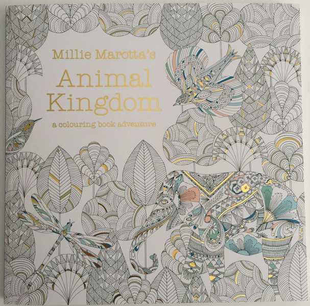 Animal Kingdom coloring book cover